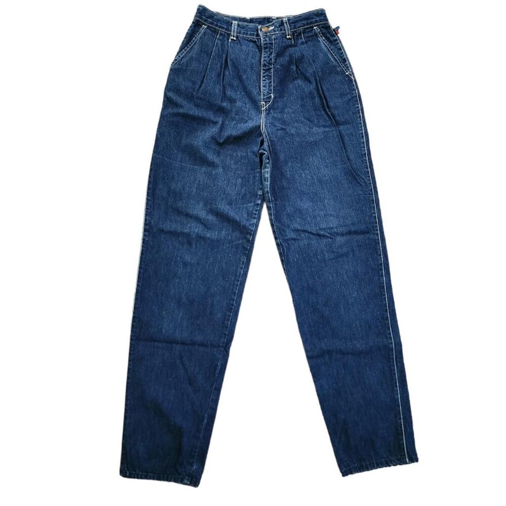 High waisted Bonjour mom jeans